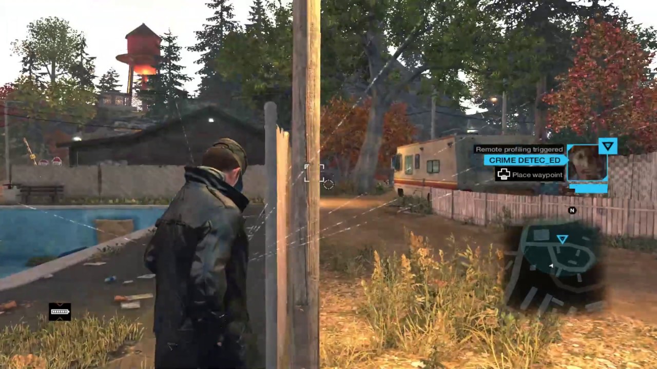 Killing the phyco killer Watch dogs missing person mission... YouTube