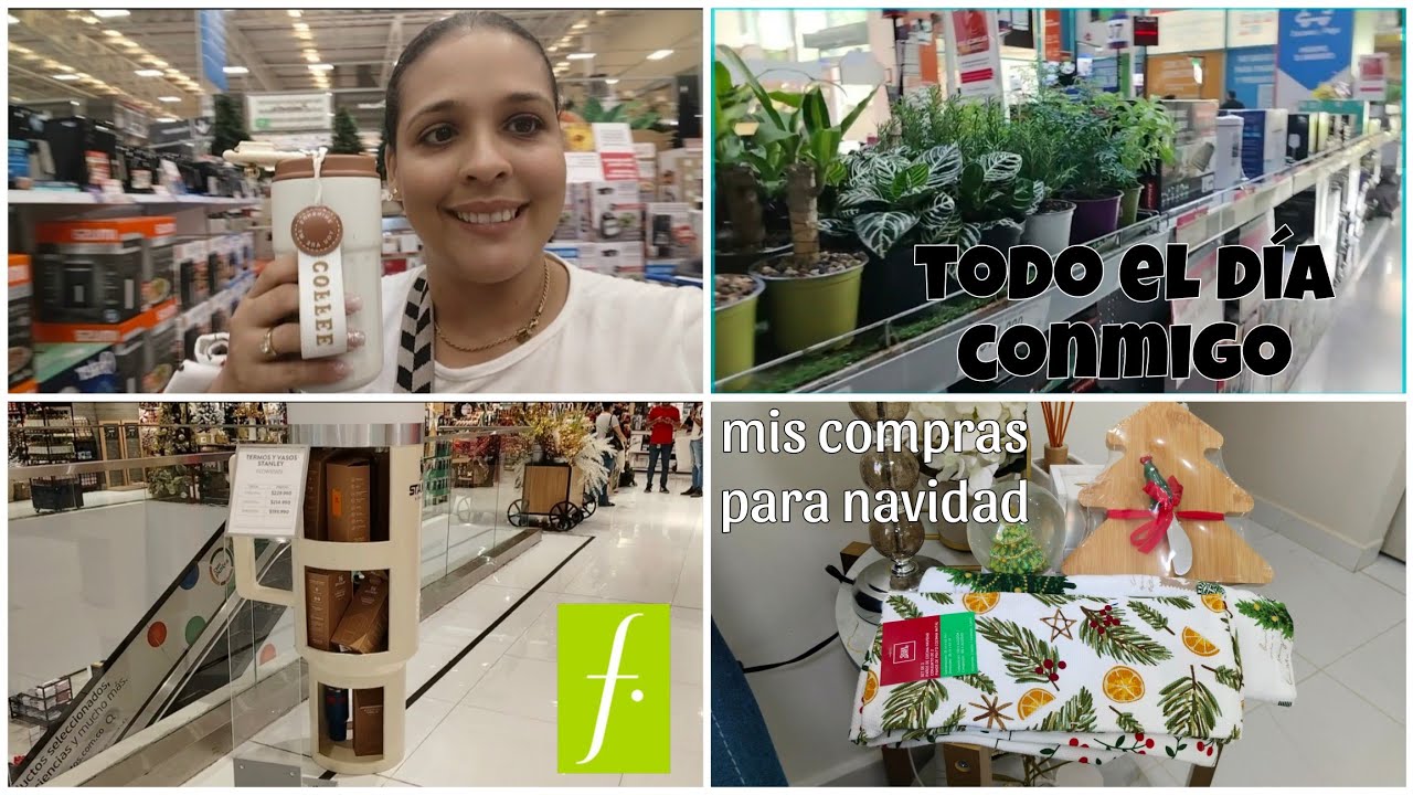 MIS PRIMERAS COMPRAS PARA NAVIDAD 2024🎄* VLOG* TODO LO QUE HAGO EN UN DIA #vlogsdiarios