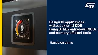 MOOC - STM32 Entry-level graphic workshop - 3 - Memory optimiztion Hands-on