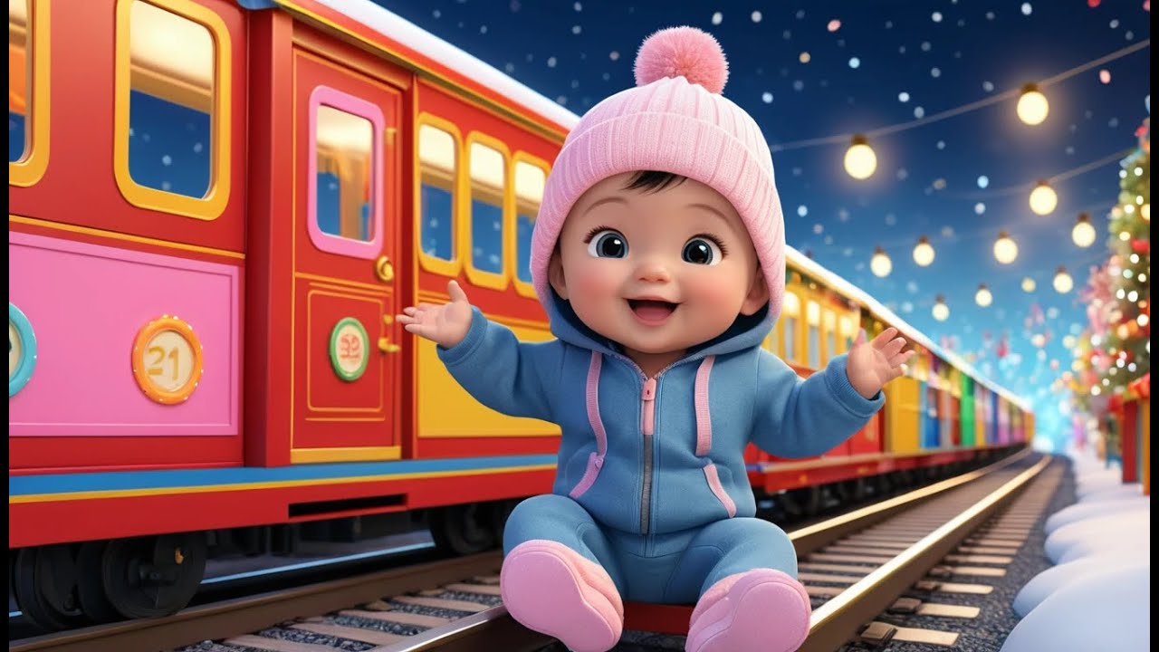 Choo Choo Train New Year Ride | Fun Learning & Adventure Song for Toddlers