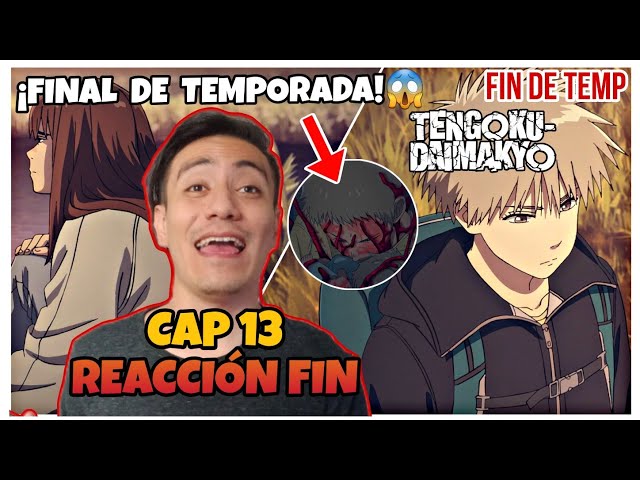 FINAL de TEMPORADA CHOCANTE!! 😲 REACT TENGOKU DAIMAKYOU EP.13 