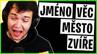 JMÉNO, MĚSTO, ZVÍŘE, VĚC!😂 | [MarweX&Faster&další]