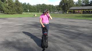 Straight Fronts: Using Two Leashes