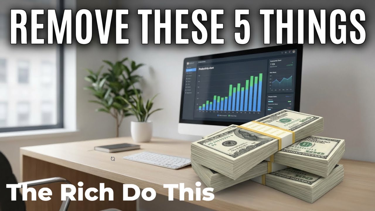 The Rich Don’t Work More Hours — They Remove These 5 Things
