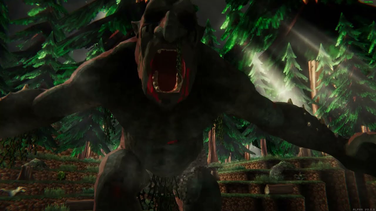 Duel Corp Playtest (Dark Souls but Minecraft style - Final Boss)