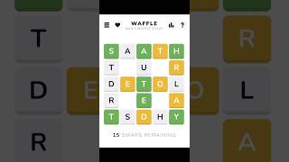 Can You Bake Today’s Wordle WAFFLE? #waffle #wordle #wordgames #braingames #fun