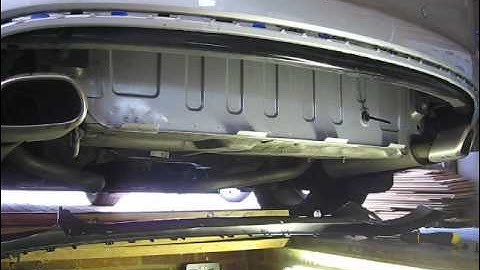 Fitting a XFR Rear Diffuser