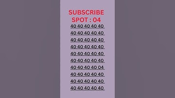 can you find 04 in 5 seconds? #wordpuzzlegame #game #mathematics #mindbendingquiz #puzzle