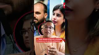 Eduardo afirmou que as declarações se inserem no rol de exercícios parlamentares.