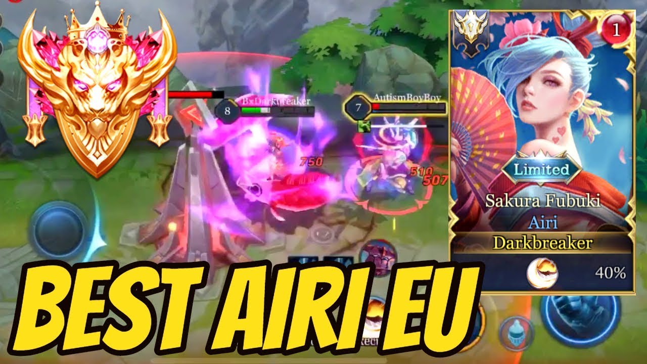 AIRI SS RANK BEST SOLOQ SOLO LANER! 😎| AoV | 傳說對決 | RoV | Liên Quân Mobile | 펜타스톰