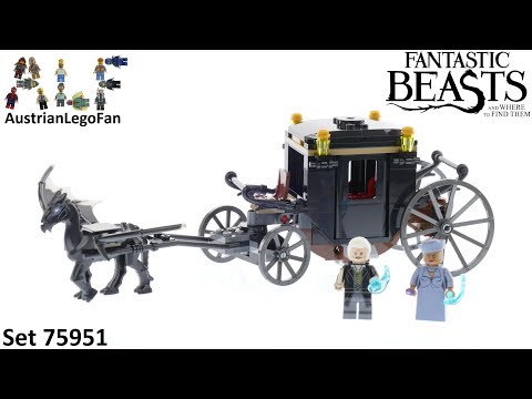 Lav Forpustet læber Lego Fantastic Beasts 75951 Grindelwald´s Escape - Lego Speed Build Review  - YouTube