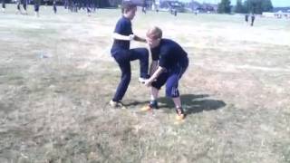 Harry's backflip out of hands