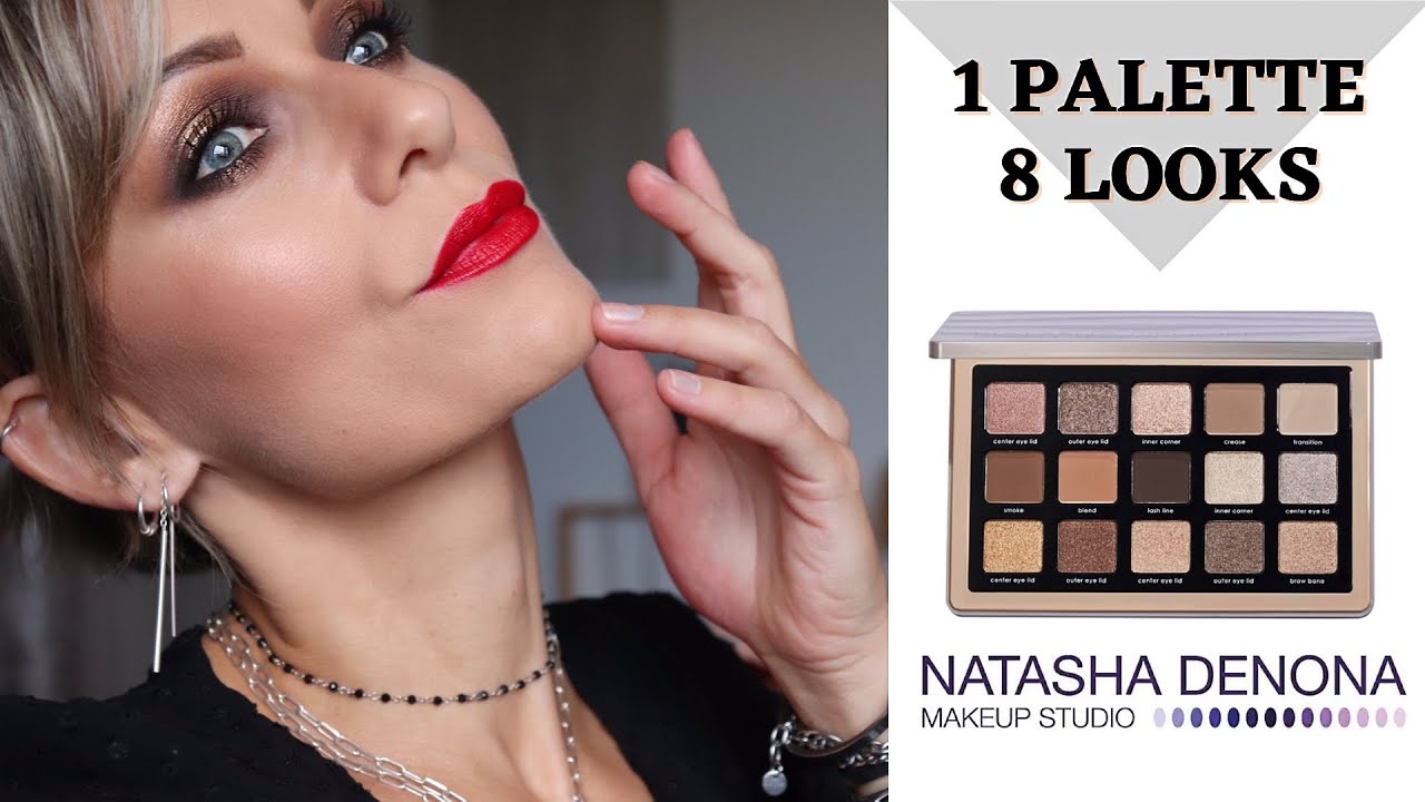 NATASHA DENONA ✨ GLAM PALETTE ✨ //  8 LOOKS  - Mon avis... 💯