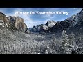 Winter in Yosemite Valley (weekend photography trip)