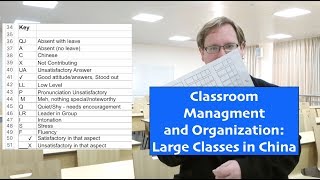 Managing Large Classes | How To | Teaching English in China | ESL China Help | Teaching Tips