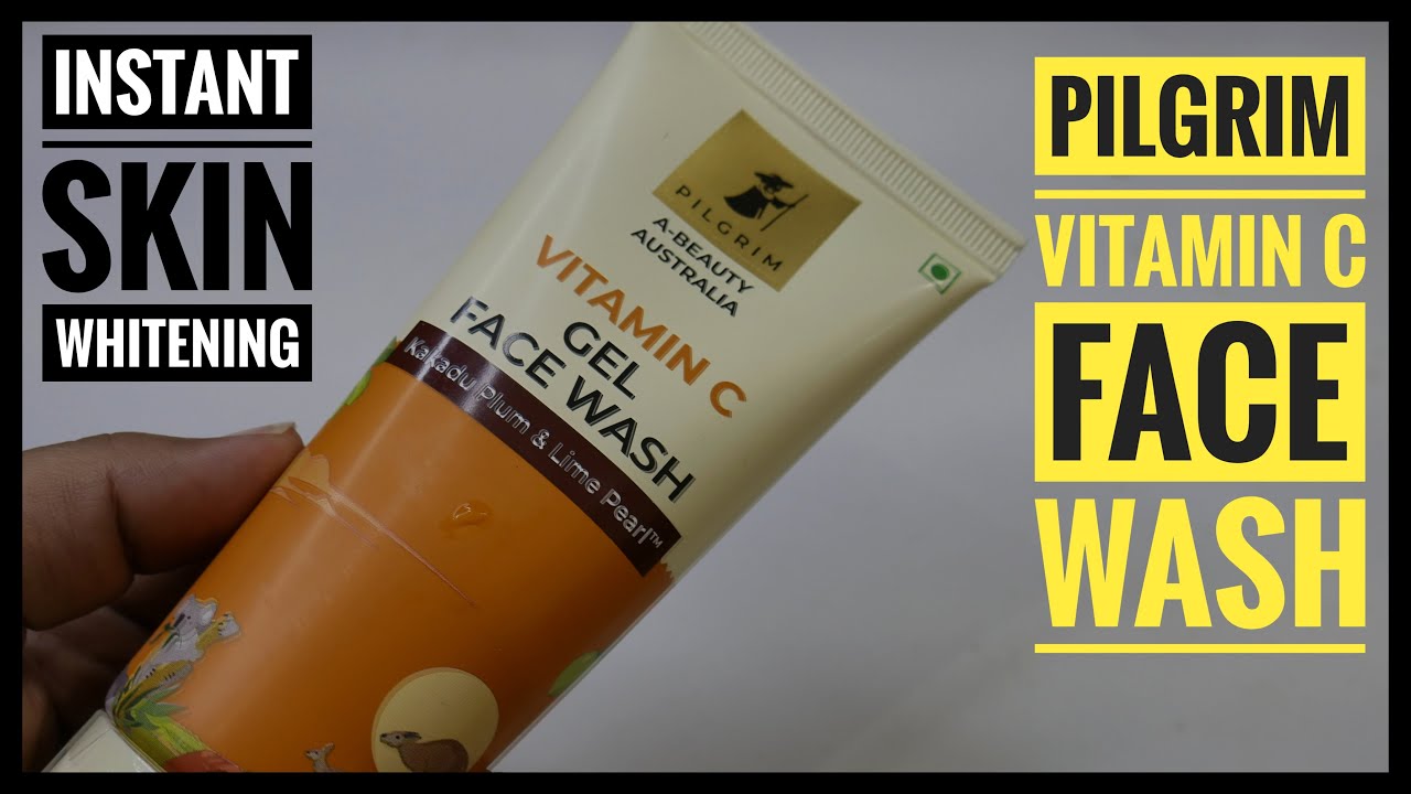 Vitamin C Gel Face Wash Pilgrim Vitamin C Gel Face Wash फायदे और