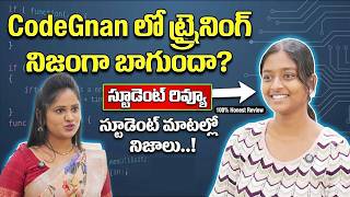 Codegnan Student Feedback | Real Student Succes About Training And Placements | SumanTV Usha