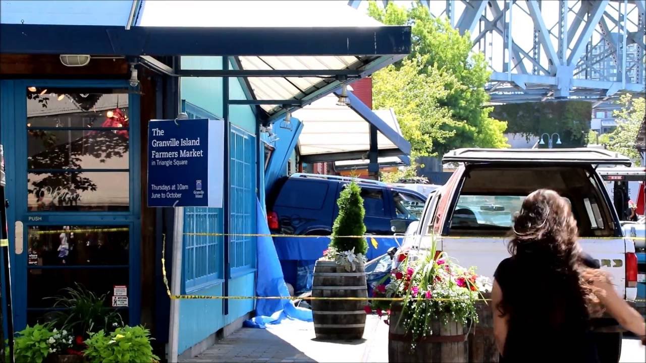 One Dead After Accident on Granville Island YouTube