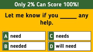 Ultimate Sentence Completion Test! Are You a Grammar Master @EnglishwithLucy