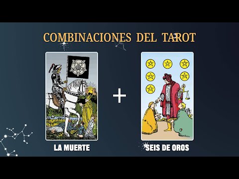La Muerte & Seis de Oros 💡COMBINACIONES DEL TAROT Y SU SIGNIFICADO