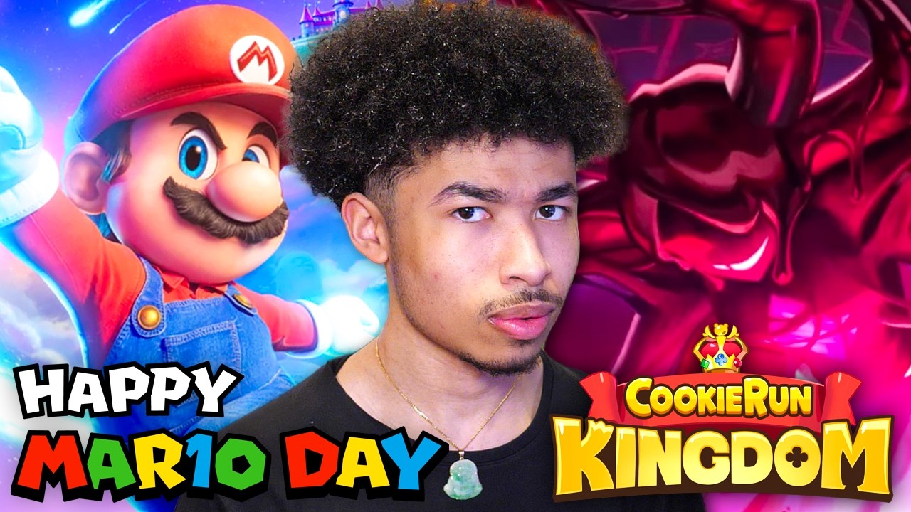 🔴 HAPPY MARIO DAY! + Cookie Run Kingdom UPDATE (BEAST YEAST EPISODE 15)