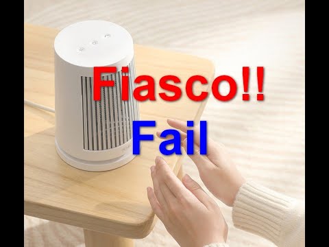 Разочарование года Fail Тепловентилятор Электрический Обогреватель XIAOMI MIJIA Fan ZMNFJ01YM
