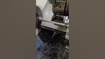 Long Shaft Turning..... #shorts #machine #cncmachine #shortsfeed  #cnc