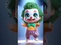 Cute Baby Joker Enjoying Dancing Cutebaby Aibaby Babydancing Joker Funny Funnybaby