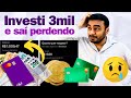 QUANTO RENDE??? Investi 3k no PicPay, Nubank e Bitcoin por 30 dias