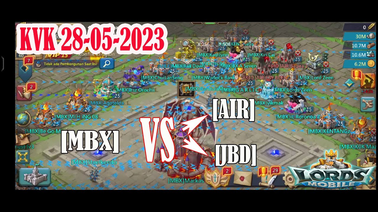 Highlight KVK 28-05-2023 Lords Mobile - YouTube
