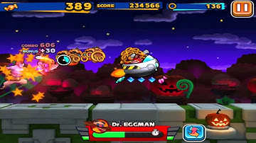 Sonic Runners - Halloween Omega Gameplay
