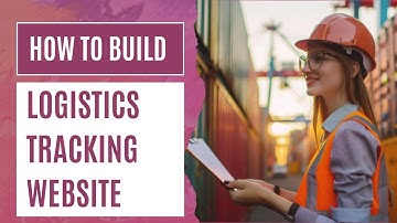 TUTORIAL VIDEO ON HOW TO DESIGN A LOGISTICS TRACKING WEBSITE WITH TRAVEL PROGRESS BAR AND LIVE MAP
