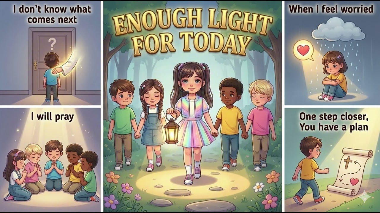 When You're Worried and Afraid | Jesus Gives You Enough Light | VBS Song