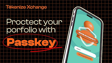 Secure & Easy Login with Passkey | Tokenize Xchange