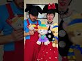 Big puppy or small🤔 😍 😏 #shorts #funny #comedy #cosplay #mickeymouse #viralvideo #jokes #best #humor