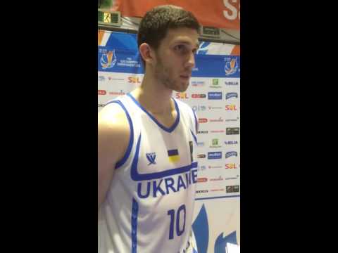 #FIBAU20Europe Sviatoslav Mykhailiuk, Ukraine koripallokori