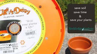 Planter inserts save time, save soil & prevent root rot in your container gardens and houseplants