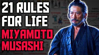 21 Rules For Life by Miyamoto Musashi - Way of Walking Alone | Dokkodo Summary