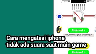 Cara mengatasi iphone tidak ada suara saat main game screenshot 4