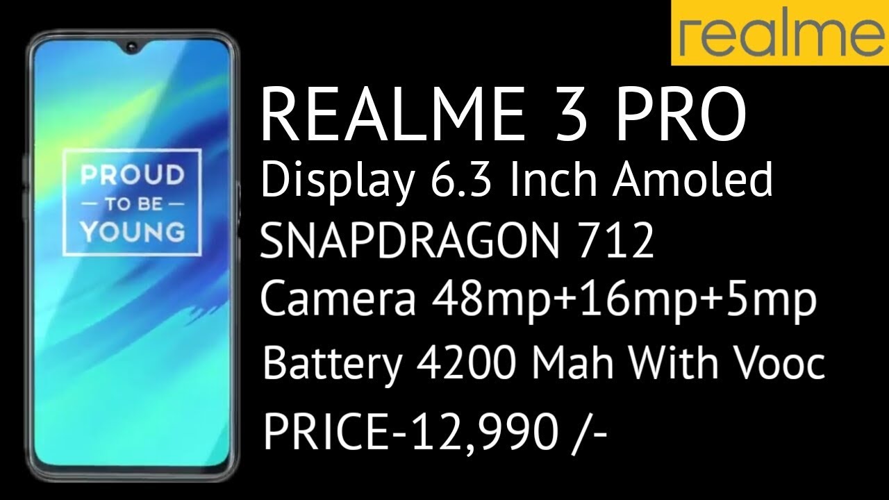 REALME 3 PRO LEAKS: Jabardast Specifications
