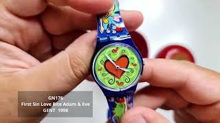 Swatch First Sin Love Bite Adam & Eve 1998 - Gent - GN176