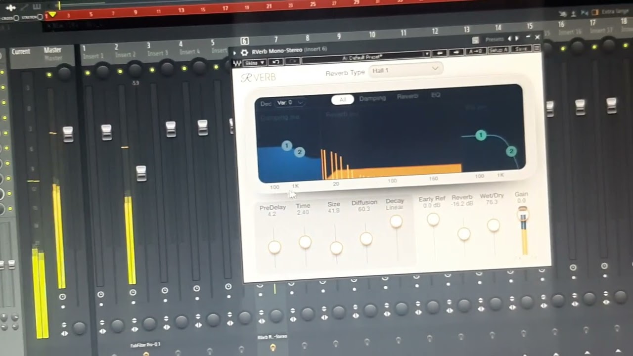 How to use the best reverb/rverb by waves on Vocals.