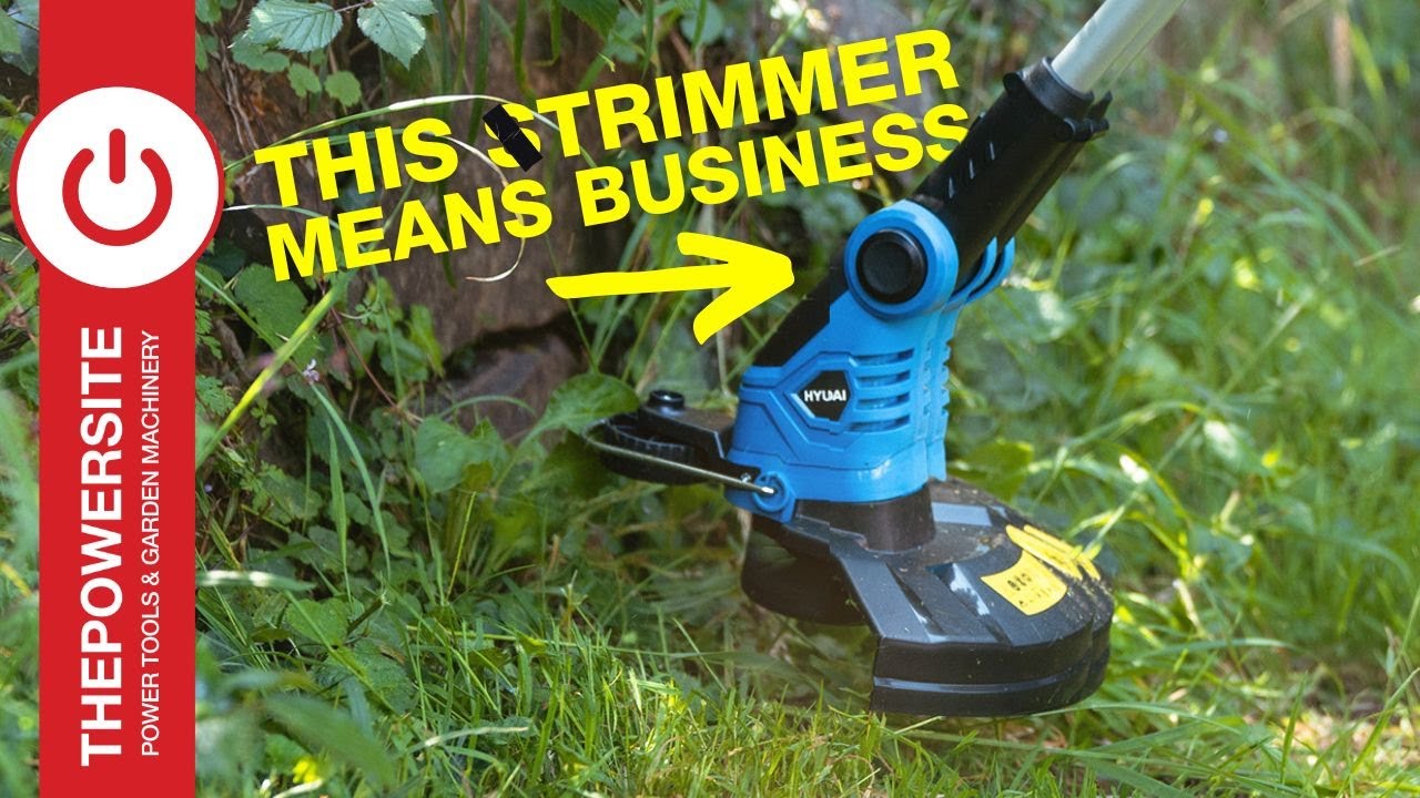 Check out this POWERFUL grass trimmer from Hyundai | HYTR600E