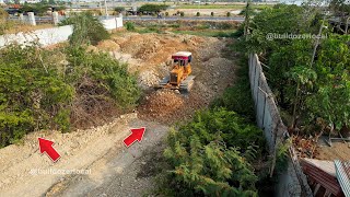 Completed Project 100%! Smart Komatsu Bulldozer Cleaning Forest And Fill Land  Working Full Day by Bulldozer Local 462 views 13 days ago 1 hour