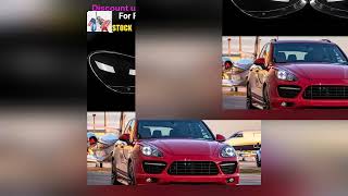 #Pair For 2011-14 Porsche Cayenne Headlight Headlamp Lens Cover Left & Right Side