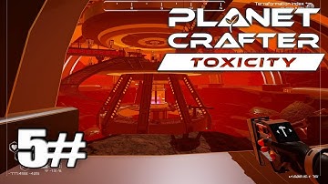 Toxicity Planet Crafter Part 5 Exploring Central Train Hub 4K