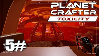 Toxicity Planet Crafter Part 5 Exploring Central Train Hub 4K