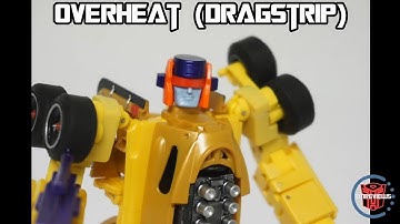 X-Transbots  MX-16 Overheat (aka Dragstrip)