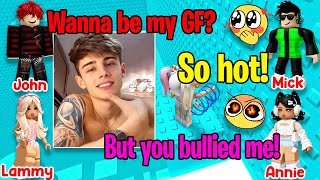 💪🏻 TEXT TO SPEECH ❤️ A Bully Falls In Love With Me 🎁 Roblox Story