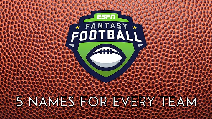 Unleash Your Inner Football Fanatic: 5 Fantasy Football Team Names for Every NFL Team